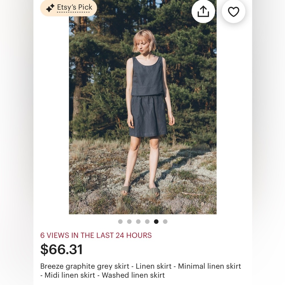 Linenfox Skirt S-M